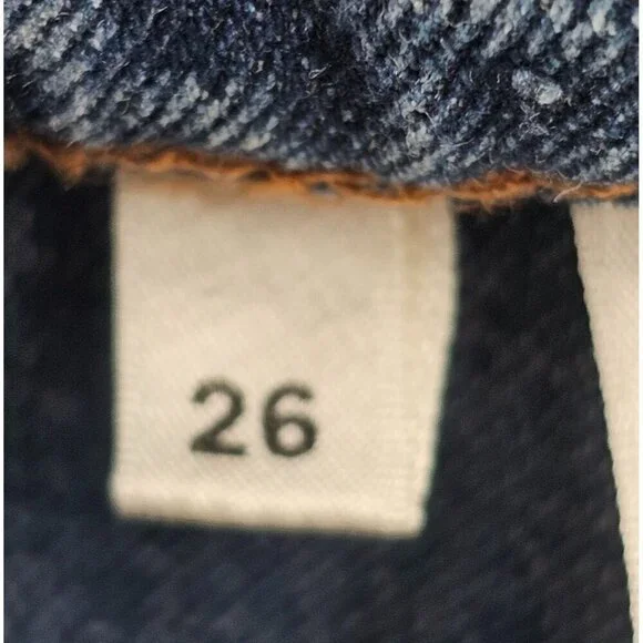 Women's - Reformation High Rise Hepburn Skinny Jeans, Size 26 - Picture 5 of 10